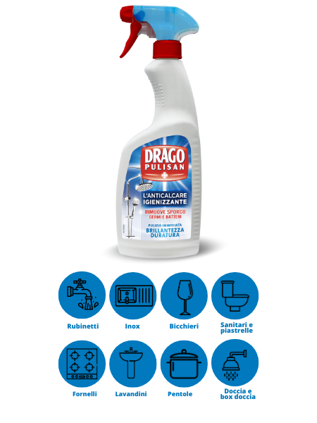 Anticalcare Igienizzante Trigger Spray